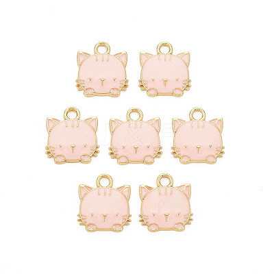 Eco-Friendly Zinc Alloy  Pendants ENAM-R051-01-02G-01-NR-1