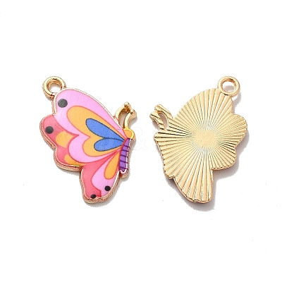 Alloy Enamel Pendants ENAM-D043-03G-03-1