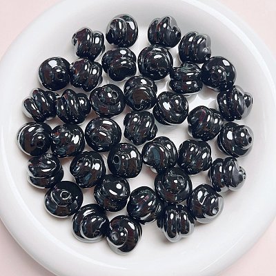 Opaque Acrylic Beads OACR-H034-39L-1