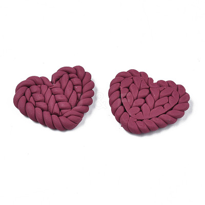 Handmade Polymer Clay Cabochons CLAY-N010-025F-1