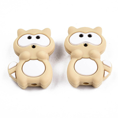Food Grade Eco-Friendly Silicone Focal Beads SIL-T056-03B-1