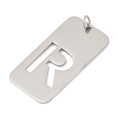 304 Stainless Steel Pendants STAS-M115-01P-R-1