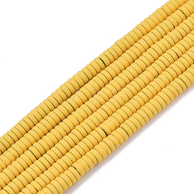 Spray Painted Non-magnetic Synthetic Hematite Beads Strands G-R468-03B-11-1