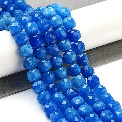 Natural White Jade Beads Strands G-H028-A09-23-1