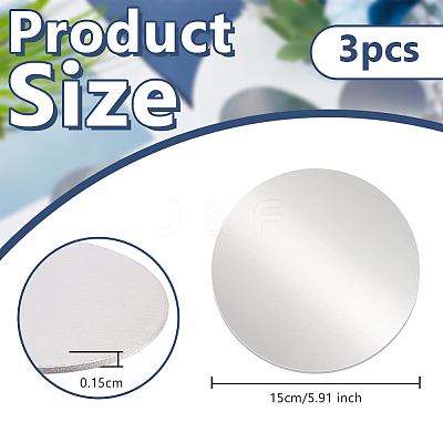 Round Aluminum Sheets AJEW-WH0695-047P-E-1