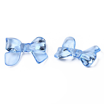 Transparent Acrylic Beads MACR-N013-069-1
