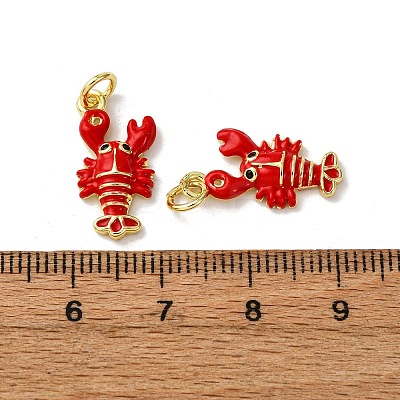 Brass Micro Pave Cubic Zirconia Pendants KK-F911-19G-02-1