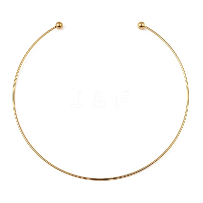 304 Stainless Steel Necklaces NJEW-F312-01G-1