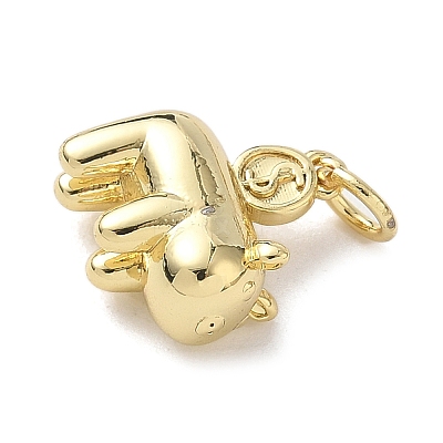 Brass Charms KK-B155-16G-1