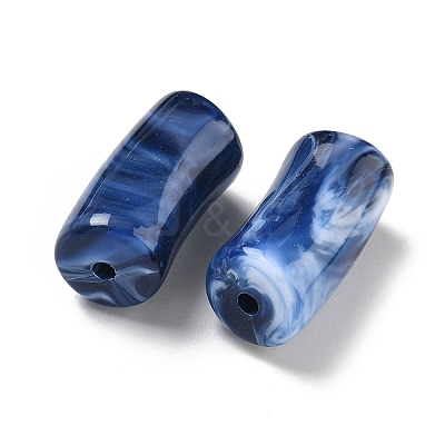 Acrylic Imitation Gemstone Beads MACR-K359-66B-1