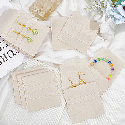 Double-Sided Faux Suede Jewelry Flap Pouches TP-WH0007-09B-1