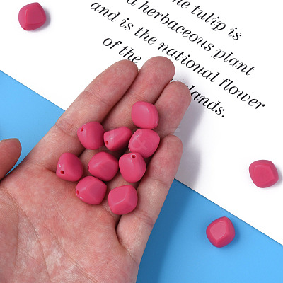 Opaque Acrylic Beads MACR-S373-137-A10-1
