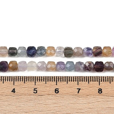 Natural Fluorite Beads Strands G-RM2025-C42-C-1