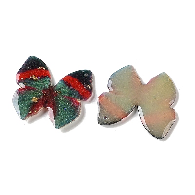 Trsnaprent Epoxy Resin Pendants RE-CBA2911-02A-1