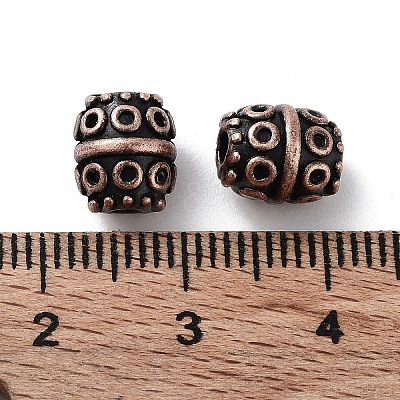 Tibetan Style Alloy Beads FIND-Q094-35R-1