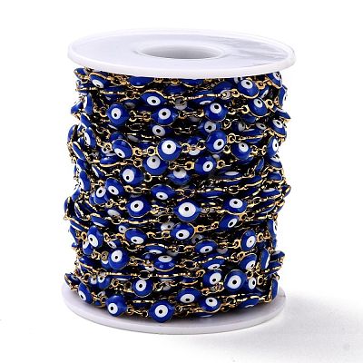 304 Stainless Steel Link Chains CHS-L026-02G-07-1
