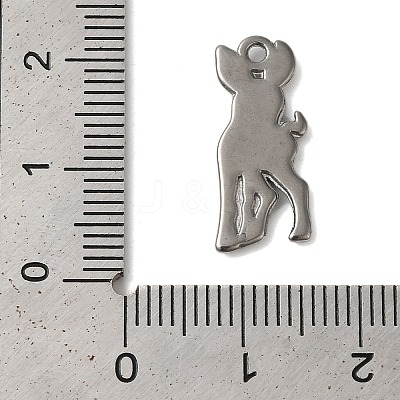 Non-Tarnish 304 Stainless Steel Pendants STAS-N103-17P-1