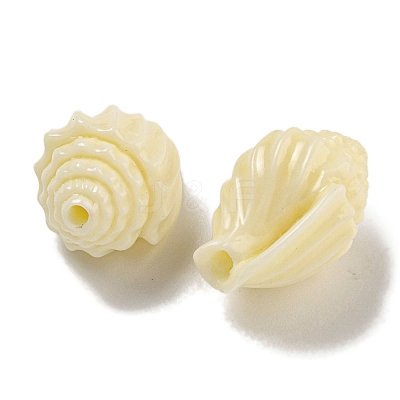 Synthetic Coral Carved Beads Strands CORA-I023-07F-1