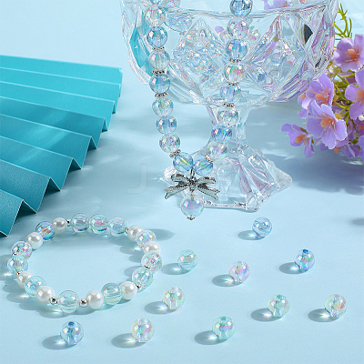 Transparent Acrylic Beads MACR-SP0001-17B-1