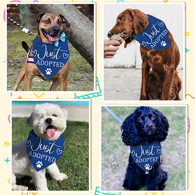 Cotton Dog's Kerchief AJEW-WH0503-021-1