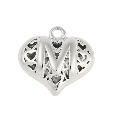 Hollow Brass Pendants for Valentine's Day KK-M289-03M-P-1