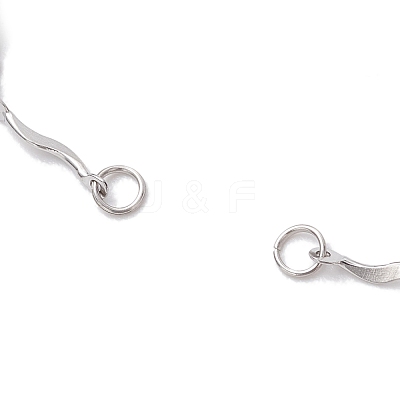 304 Stainless Steel Bracelet Makings AJEW-JB01287-01-1