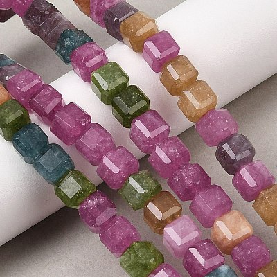 Natural White Jade Beads Strands G-D343-A01-10-1