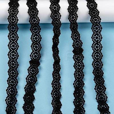 Hollow Flower Faux Sueded Cord LW-R019-1090-1