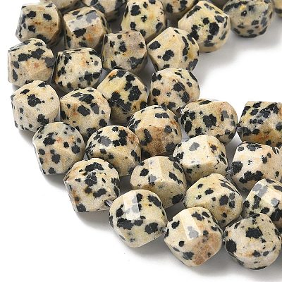 Natural Dalmatian Jasper Beads Strands G-C267-B21-1