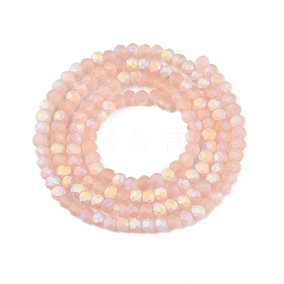 Transparent Glass Beads Strands EGLA-A044-T1mm-MB21-1