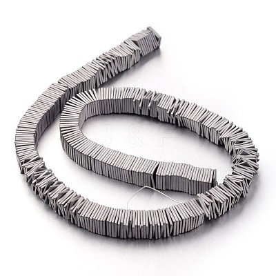 Electroplate Non-magnetic Synthetic Hematite Bead Strands X-G-F300-20B-F01-1