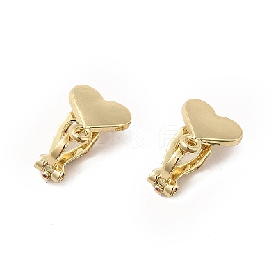 Alloy Clip-on Earring Findings LS-PALLOY-M208-01G-1