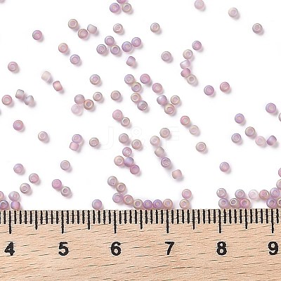FGB 200G 8 Colors 12/0 Grade A Round Glass Seed Beads SEED-JP0010-04-2mm-1