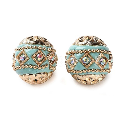 Handmade Polymer Clay Indonesia Beads IPDL-E010-20-A-06KCG-1