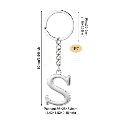 Alloy Keychains KEYC-TADJ0001-11S-1