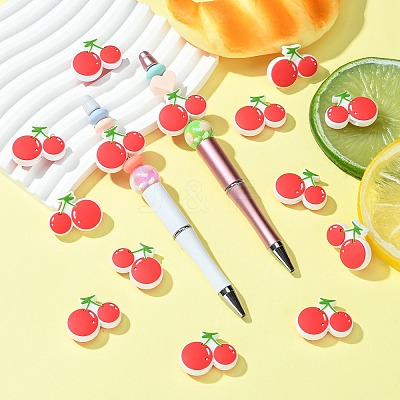 20Pcs Silicone Focal Beads SIL-CJ0001-82-1