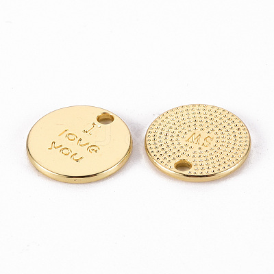 Rack Plating Alloy Charms PALLOY-N155-70-RS-1