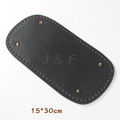 PU Leahter Knitting Crochet Bags Bottom PURS-PW0001-574D-01-1