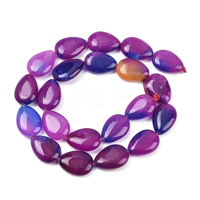Two Tone Natural White Jade Beads Strands G-Z105-B01-01C-1