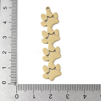304 Stainless Steel Pendants LS-STAS-E501-01G-04-1