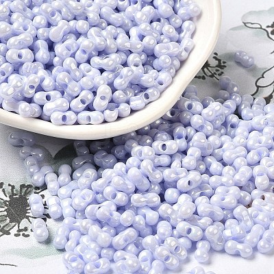 Opaque Colours Luster Glass Seed Beads X1-SEED-B001-01A-11-1