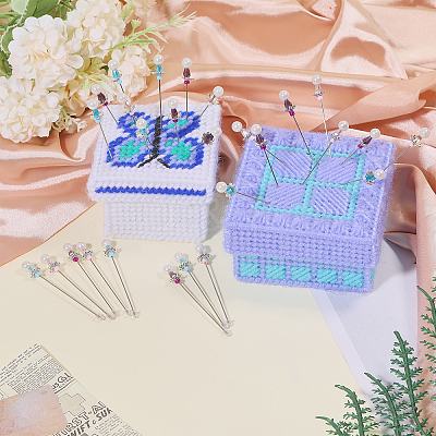 27Pcs 3 Styles Iron Head Pins DIY-GO00010-1