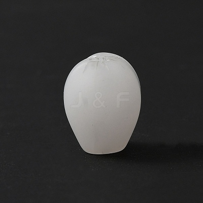 Handmade Lampwork Beads LAMP-WH0009-03D-1