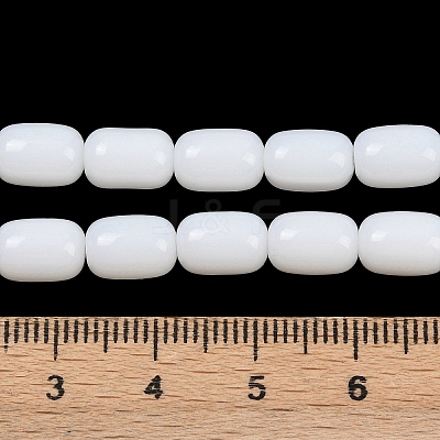 Opaque Glass Beads Strands GLAA-Z015-02-1