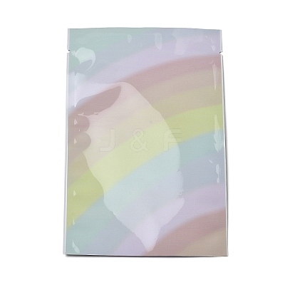 Rainbow Color Rectangle Plastic Bags ABAG-U005-02B-1