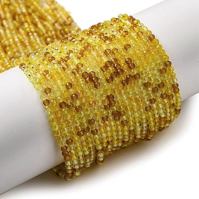 Transparent Glass Beads Strands GLAA-H027-01H-1
