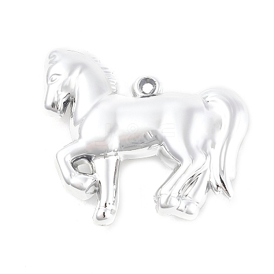 Plating Acrylic Big Pendants PACR-Z001-01S-1