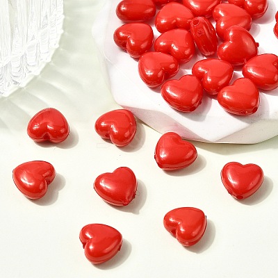 Opaque Acrylic Beads SACR-10X11-12-1