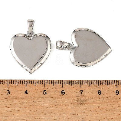 Brass Locket Pendants KK-CBA7157-08P-1