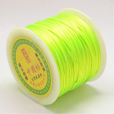 Nylon Satin Rattail Cords NWIR-R025-1.0mm-F231-1